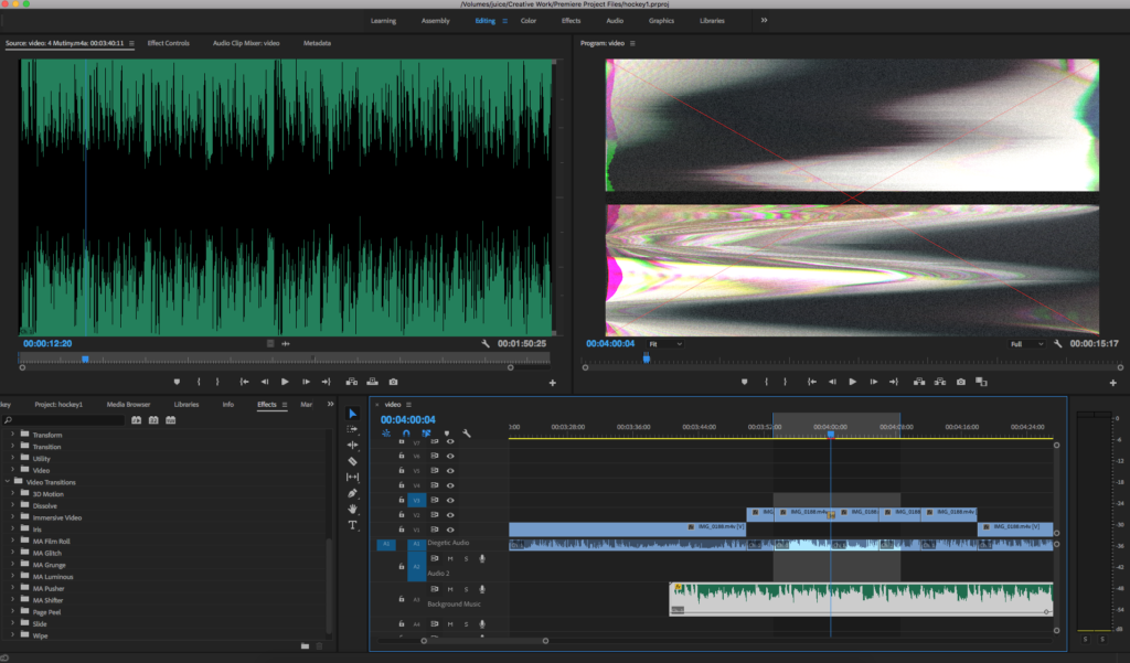editing software after effects